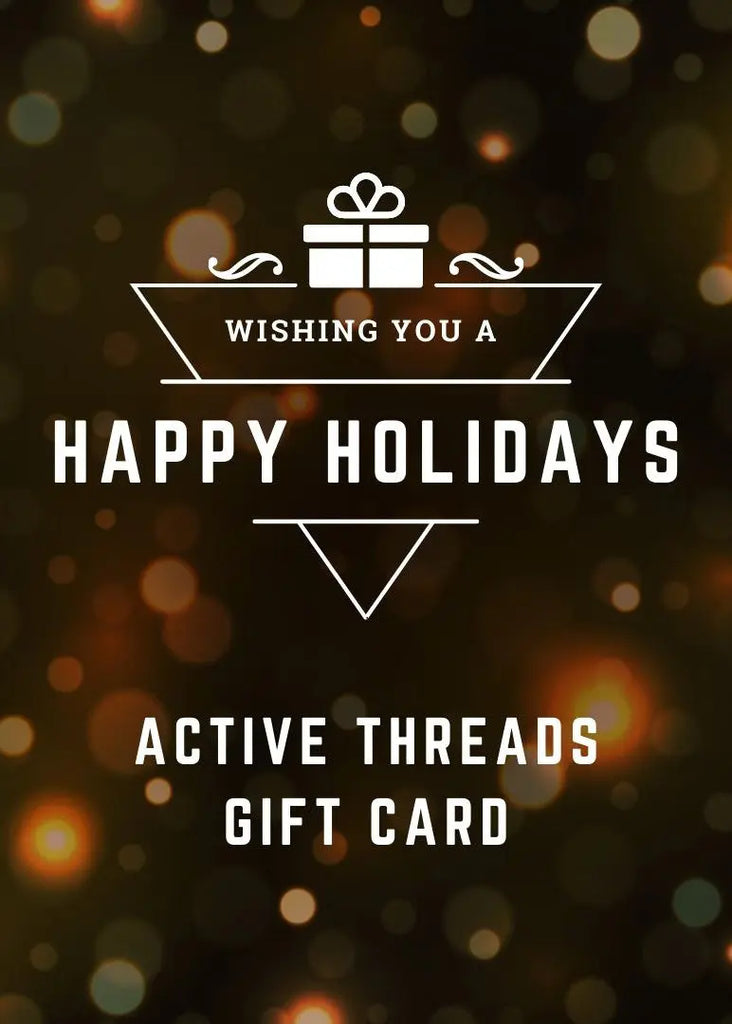 Gift Cards Happy Holidays Gift Card Active Threads