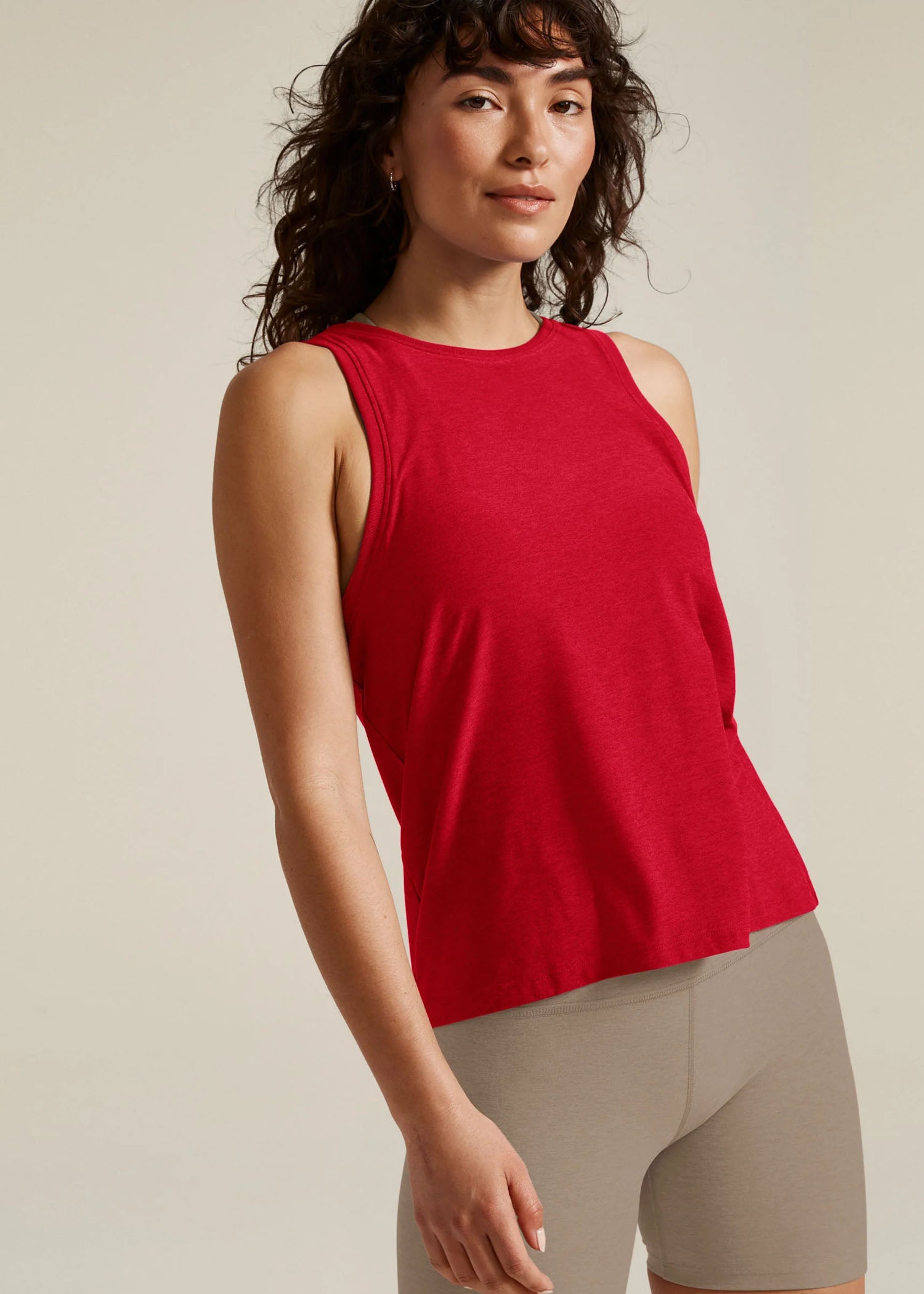 Featherweight Rebalance Tank- Candy Apple Red