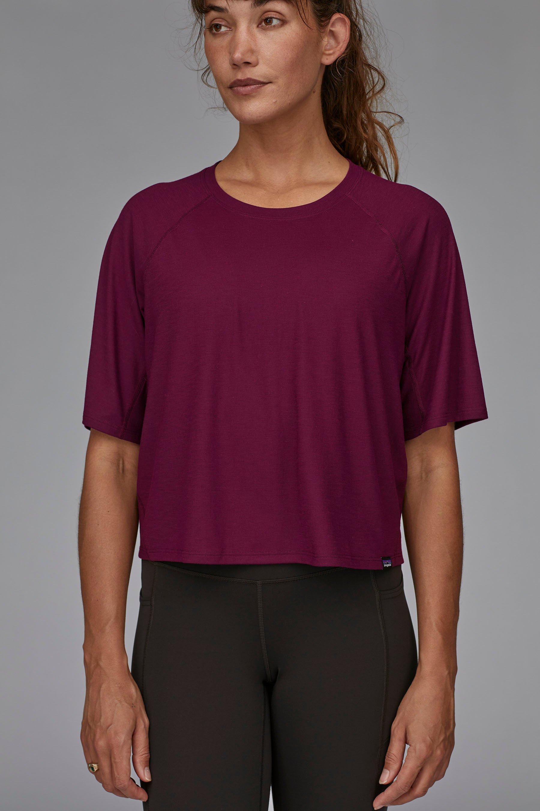Women's Short-Sleeved Capilene Cool Trail Cropped Shirt