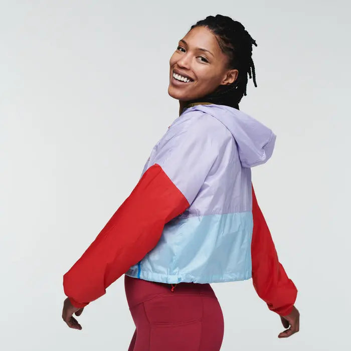 Nike women's hyper femme crop clearance windrunner