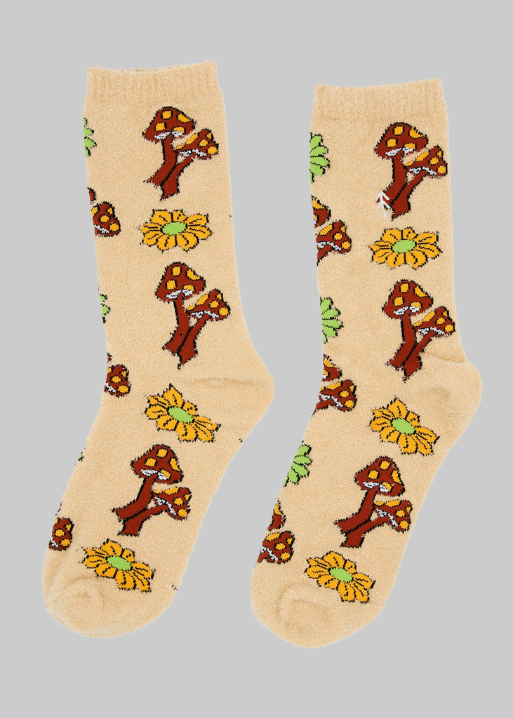 Socks Power to the Parks Shrooms Cozy Socks Parks Project