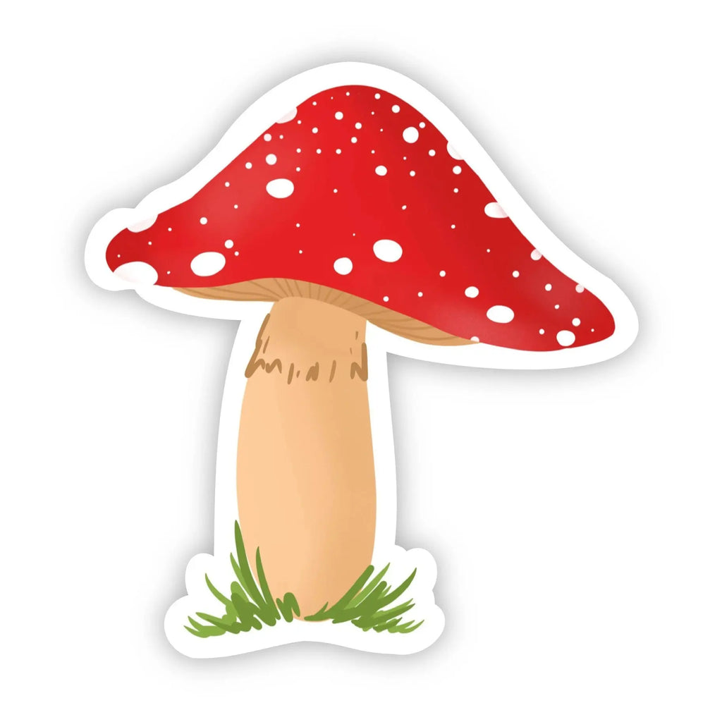 Stickers Red Mushroom Weatherproof Sticker Big Moods