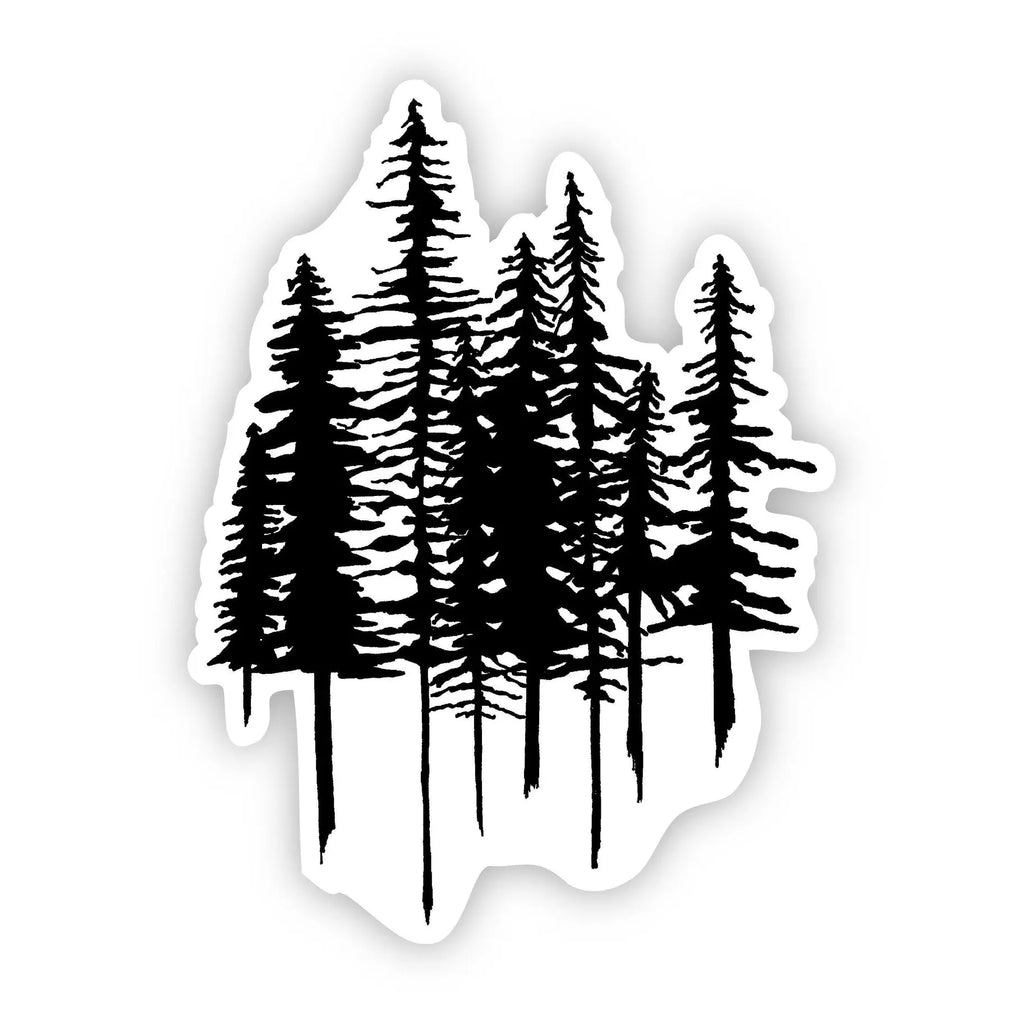 Stickers Trees Nature Weatherproof Sticker Big Moods