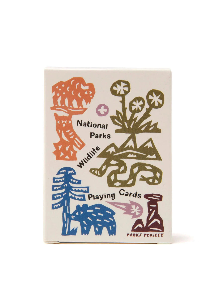 National Parks Woodcuts Playing Cards Active Threads